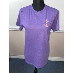 Myrtle Beach, South Carolina Purple Gildan Softstyle Short Sleeve Tee